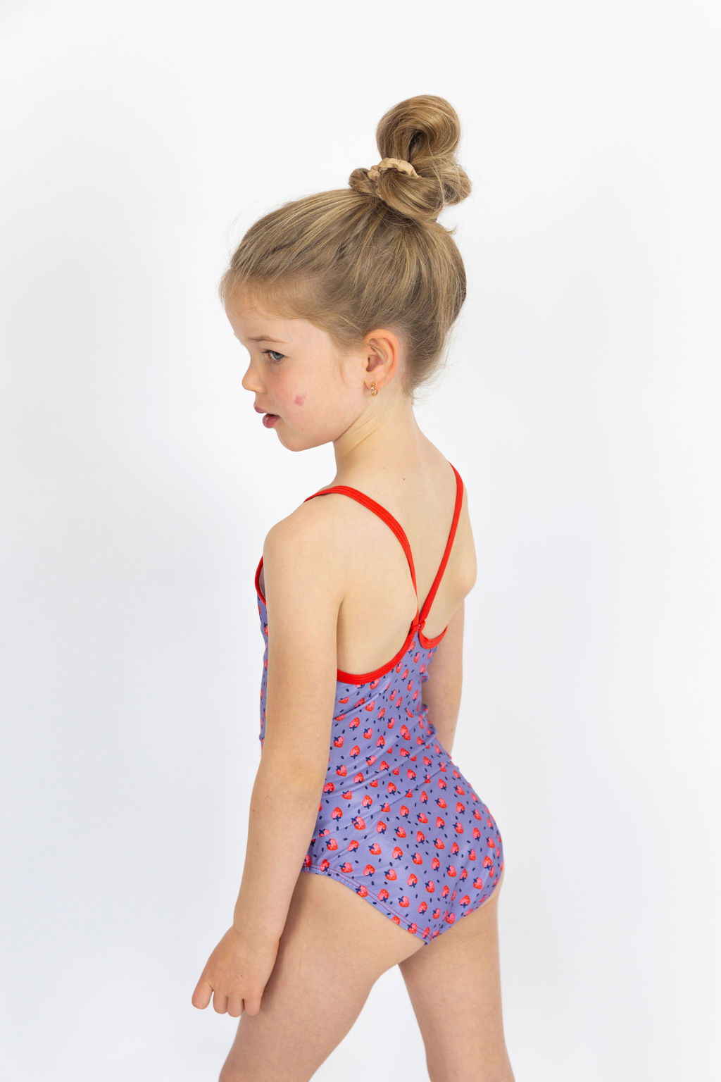 Girls Strawberry Delight Bathers