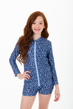 Girls Blueberry Trunks (SIZES 1, 2 ONLY)