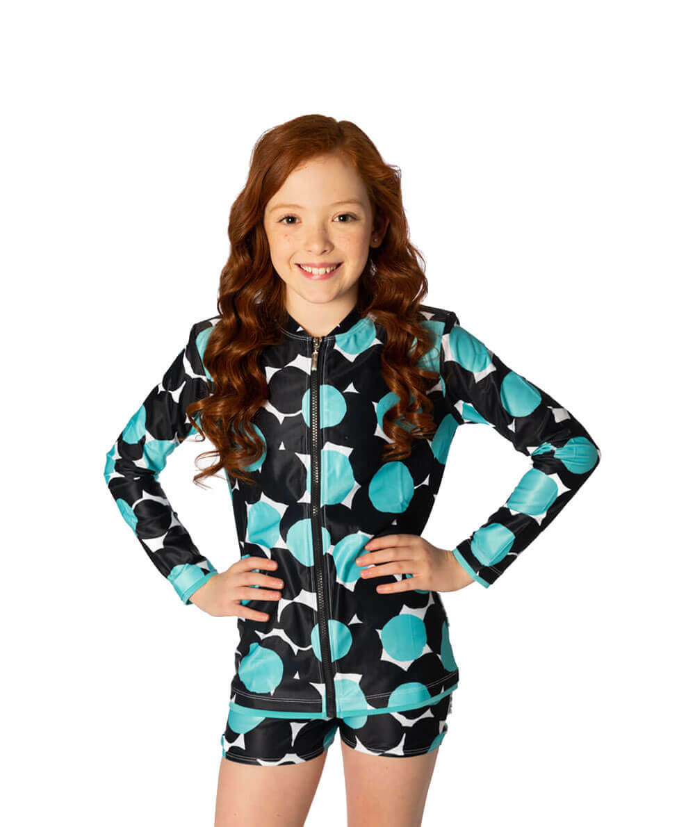 Girls Bubble Gum Trunks (SIZES 1, 2, 3 ONLY)