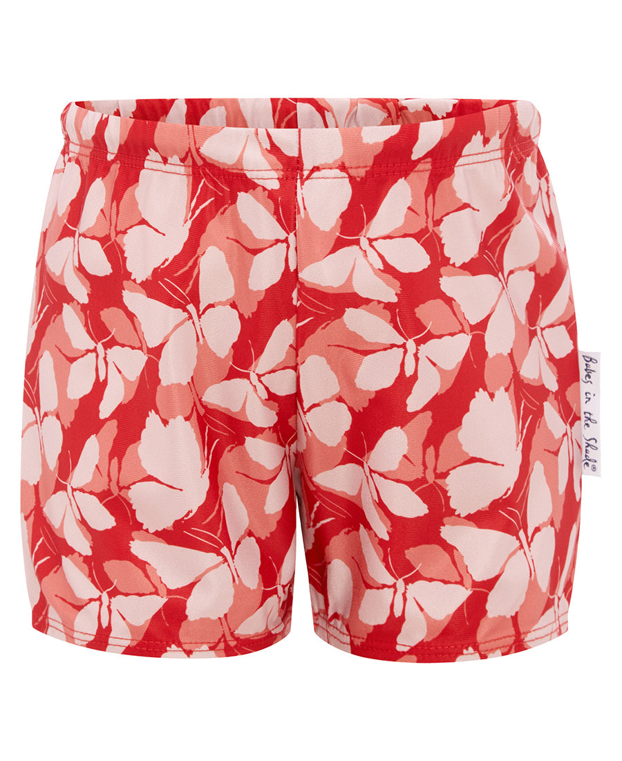 Girls Butterfly Swim Trunks (SIZES 7, 8, 14 ONLY)