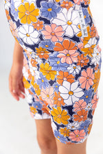 Girls Flower Power Swim Trunks