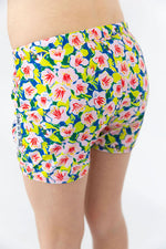 Girls Hibiscus Swim Trunks