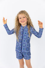 Girls Mandala Swim Trunks (SIZES 3, 4, 5, 6, 8, 10, 12 ONLY)