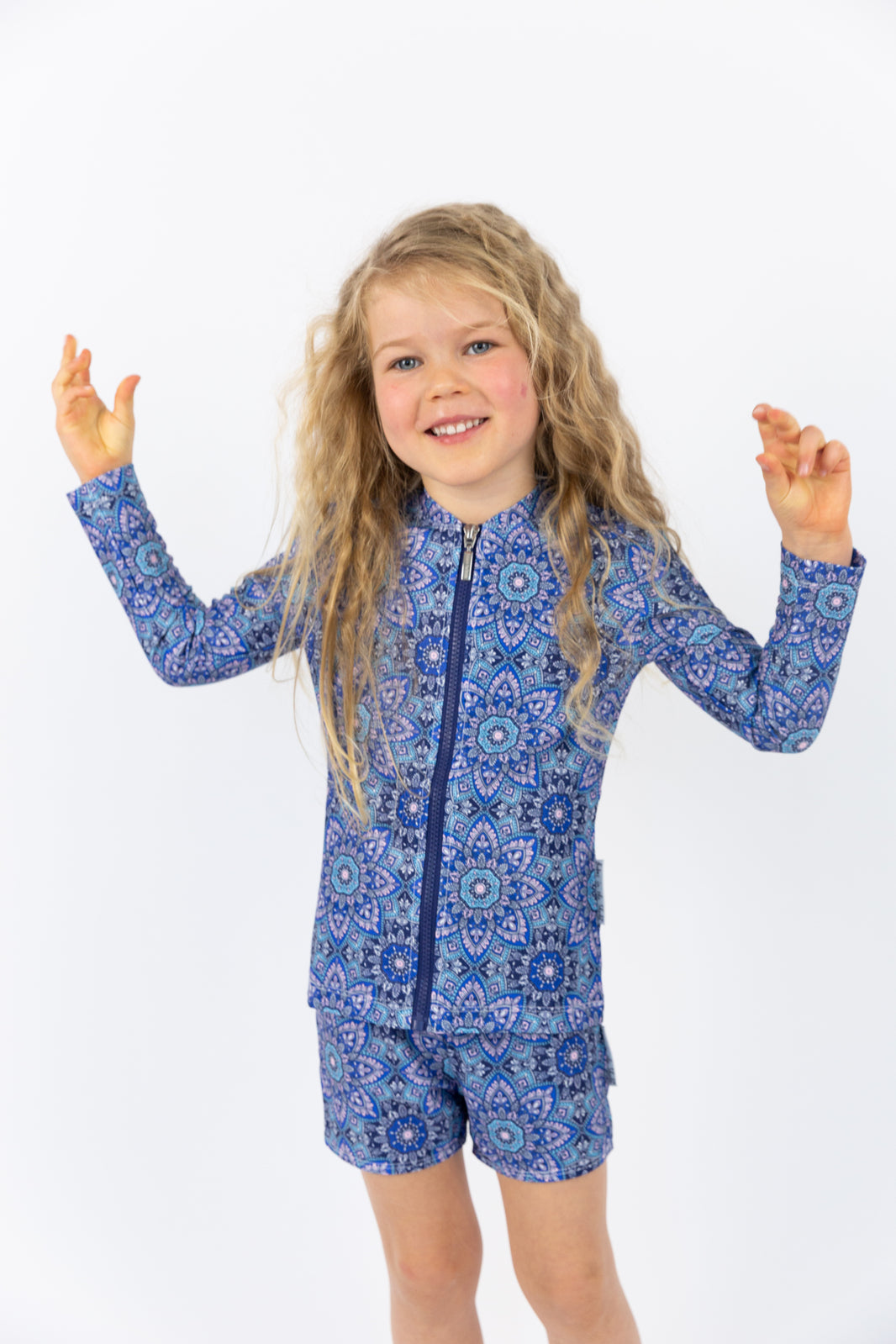 Girls Mandala Swim Trunks (SIZES 3, 4, 5, 6, 8, 10, 12 ONLY)