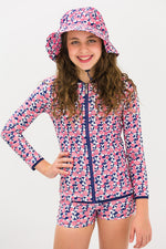 Girls Pom Pom Swim Trunks (SIZES 4 ONLY)