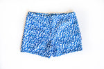 Girls Summer Blue Swim Trunks (SIZES 8, 12 ONLY)